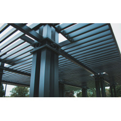 Grinzi metalice cu zăbrele pentru construcții civile