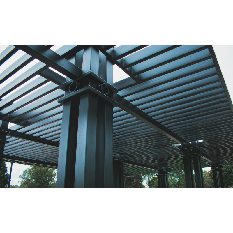 Grinzi metalice cu zăbrele pentru construcții civile